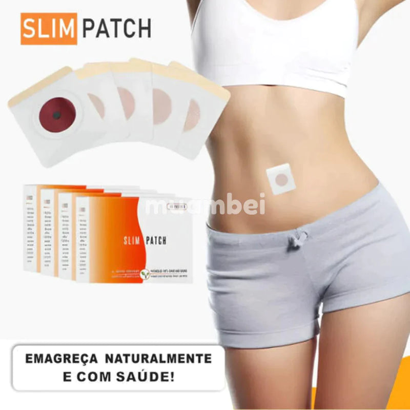 Slim Patch™ ORIGINAL - Adesivo Detox Para Emagrecimento - 100% Natural