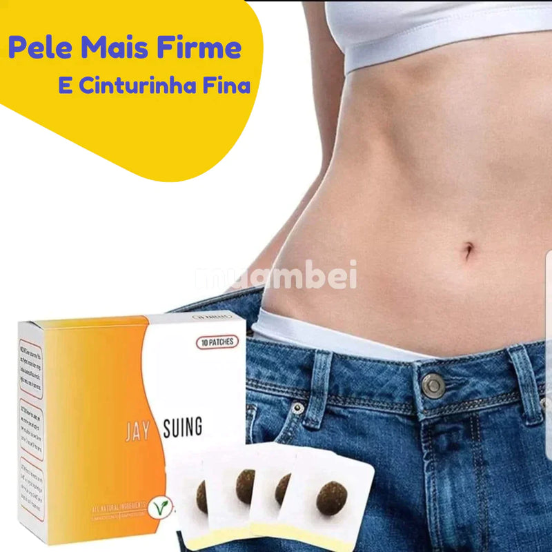 Slim Patch™ ORIGINAL - Adesivo Detox Para Emagrecimento - 100% Natural